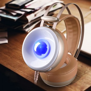 Casque léger de jeu pour PC 2018 avec éclairage LED