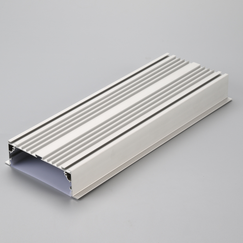 Extrusion LED en aluminium avec cache en aluminium