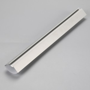 Bande LED en forme de triangle extrudé en aluminium avec couvercle transparent ou à diffuseur