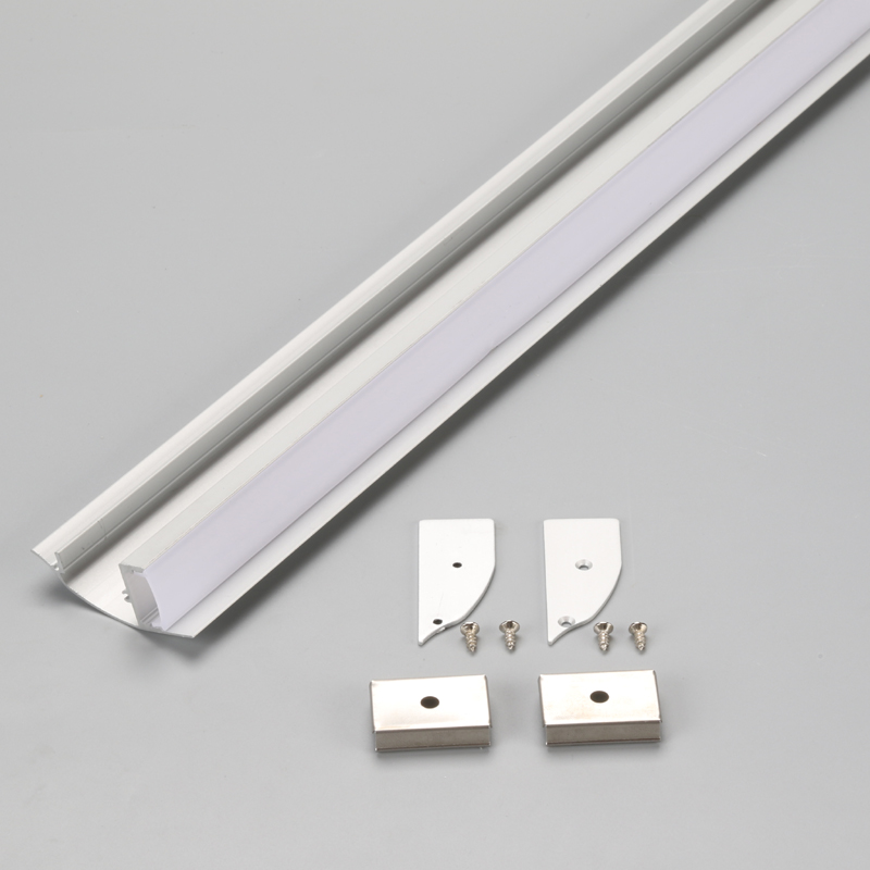 Profil en aluminium d'extrusion de prix LED canal en aluminium pour bandes de LED