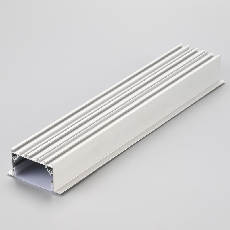 Cadre en aluminium anodisé de bande de LED de canal en U extrudé noir argenté de vente chaude