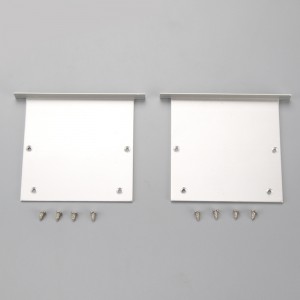 Matériau aluminium 6063 éclairage de plafond profilé en aluminium à LED
