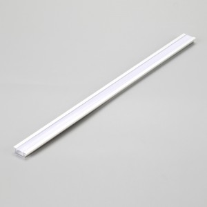 Profilé d'éclairage LED en aluminium encastré 1M pour bande LED avec longueur de couverture personnalisée