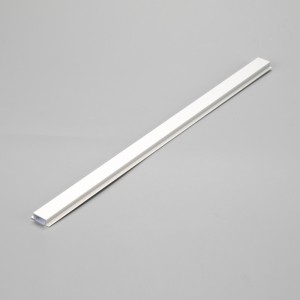 Profilé d'éclairage LED en aluminium encastré 1M pour bande LED avec longueur de couverture personnalisée