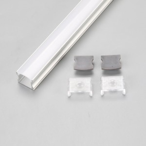 Canal LED en forme de \