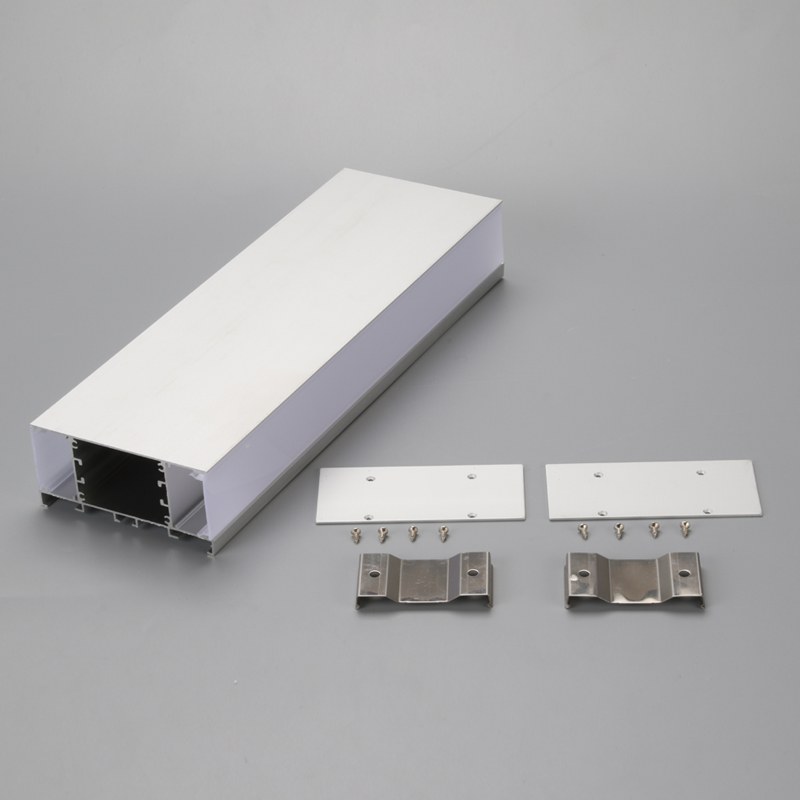 Nouvelle surface de conception éclairant indirectement le profilé en aluminium