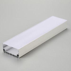Profilés d'extrusion en aluminium 76 * 35 bande de lumière LED pour LED