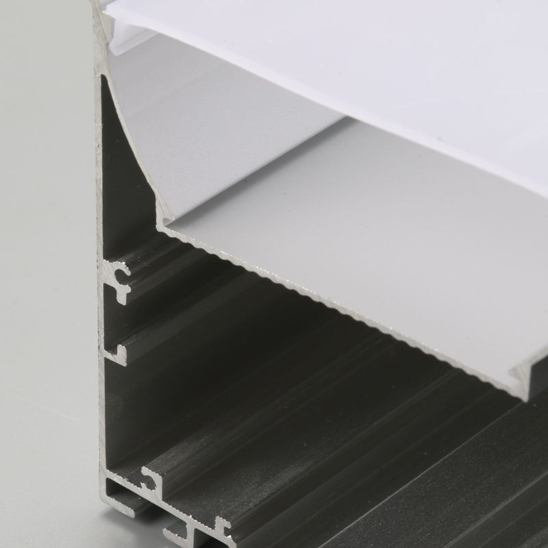 Diffuseur de barres lumineuses à LED en aluminium extrudé de boîtier en LED pour lampe à LED en aluminium