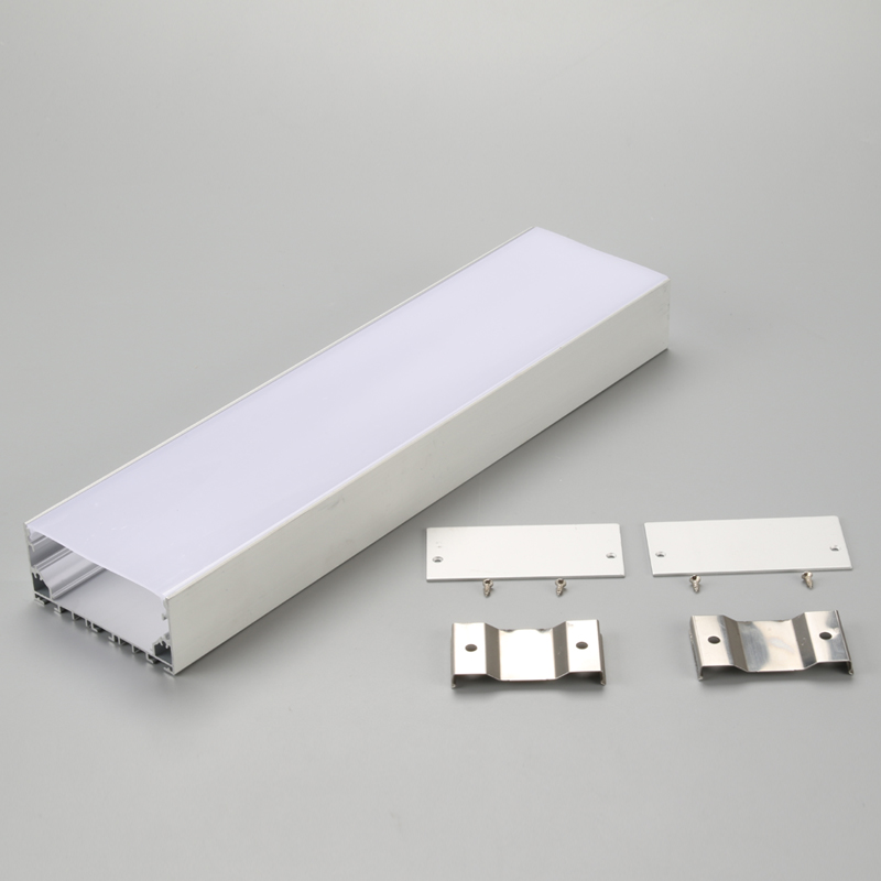Profils en aluminium extrudés de forme légère de bande de LED de vente chaude de U et de V