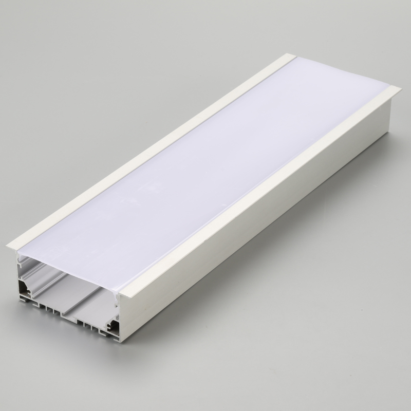 Led profilé en aluminium diffuseur PC / forme plate