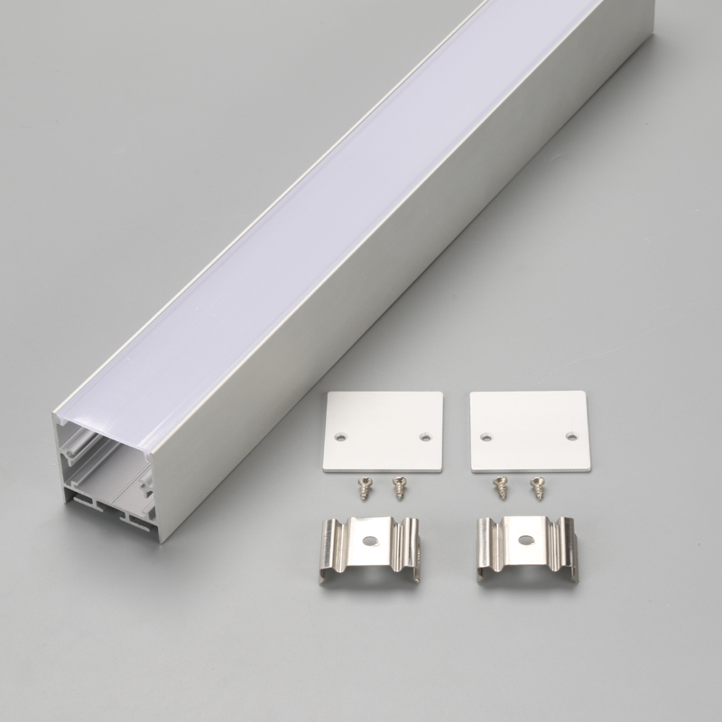 Profil en aluminium argenté / noir / blanc pour le logement linéaire de LED par le fabricant de la Chine