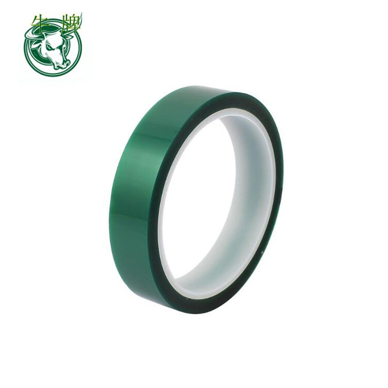 PET vert silicone haute température ruban adhésif à souder protéger revêtement collant PCB galvanoplastie masque ruban de protection