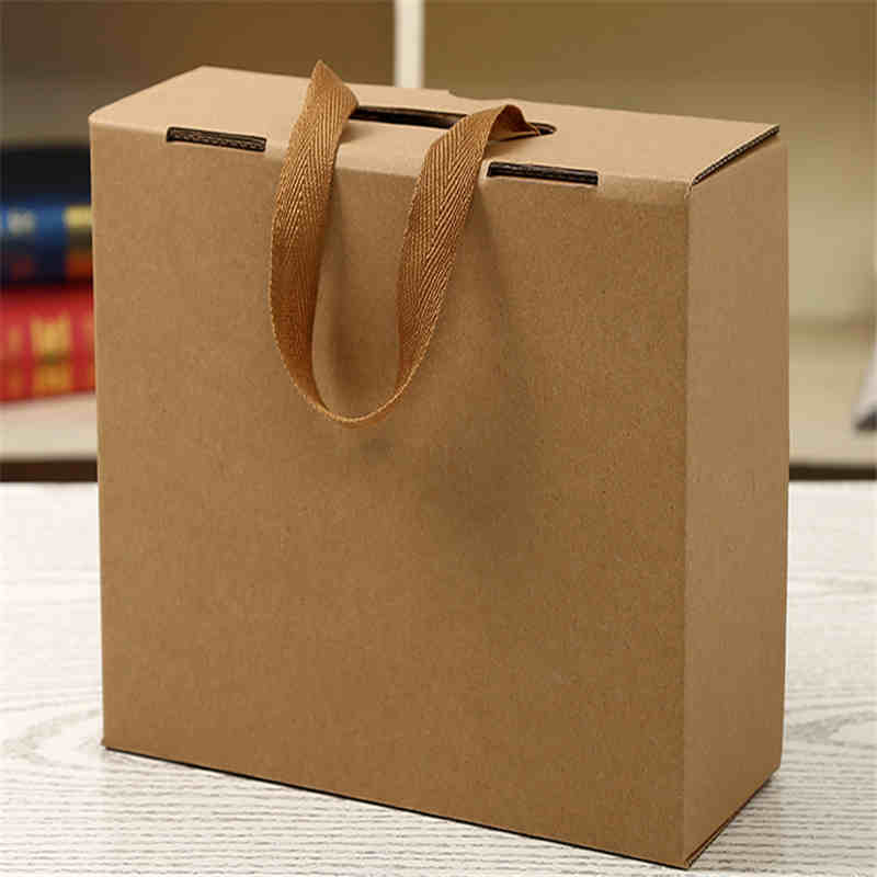 Boîte d'emballage en papier sur mesure pour stockage pliable