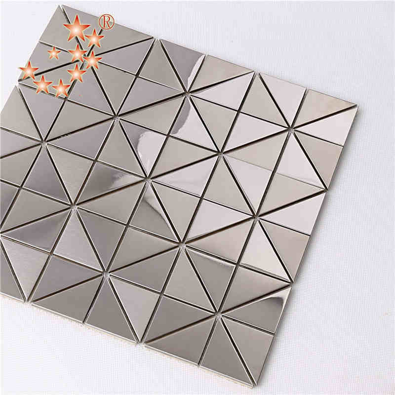Meilleur Vendeur Roman Argent En Acier Inoxydable Mosaïque Motif Carreau Cuisine Murs Paon Mosaïque Carreau Motif En Métal Dosseret Tuile