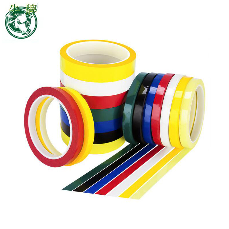 Ruban polyester noir anti-âge en polyester mylar pour interrupteur d'alimentation