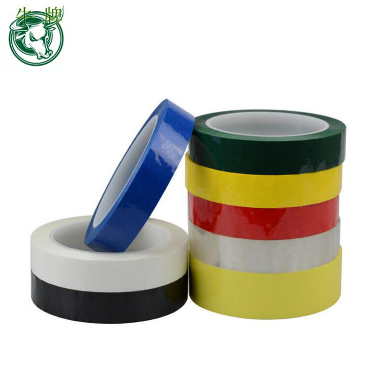 Ruban polyester noir anti-âge en polyester mylar pour interrupteur d'alimentation