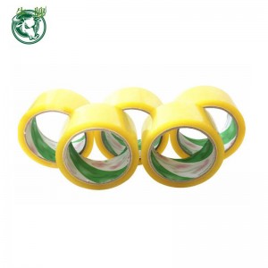 Ruban d'emballage en rouleau jumbo adhésif acrylique transparent pour film BOPP