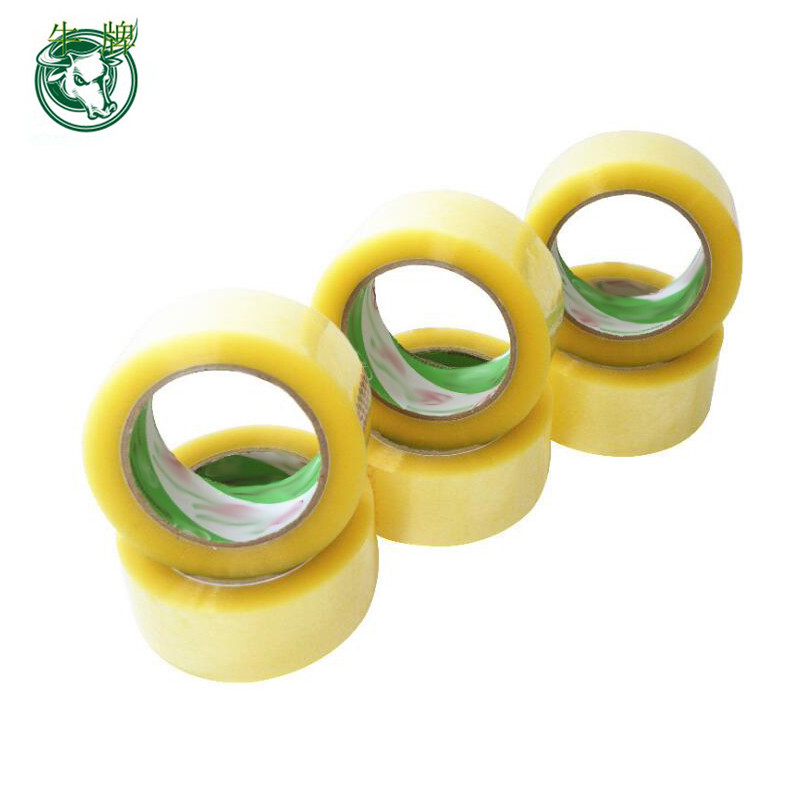 Ruban d'emballage en rouleau jumbo adhésif acrylique transparent pour film BOPP