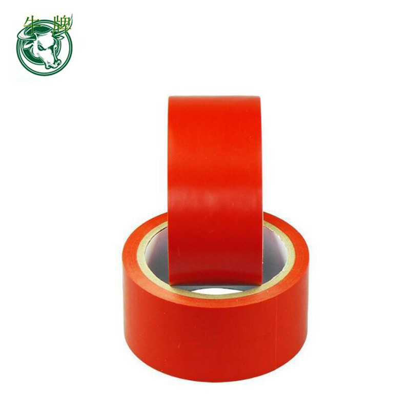 Bande de marquage au sol colorée personnalisée pour avertissements de sécurité en PVC