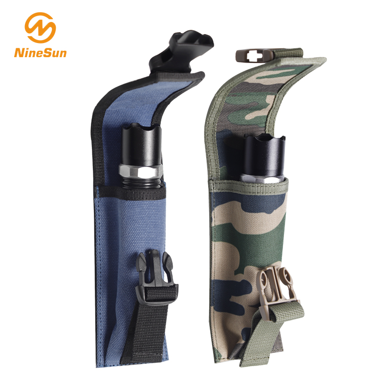 Gaine de lampe de poche Blue u0026 Camo Webbing