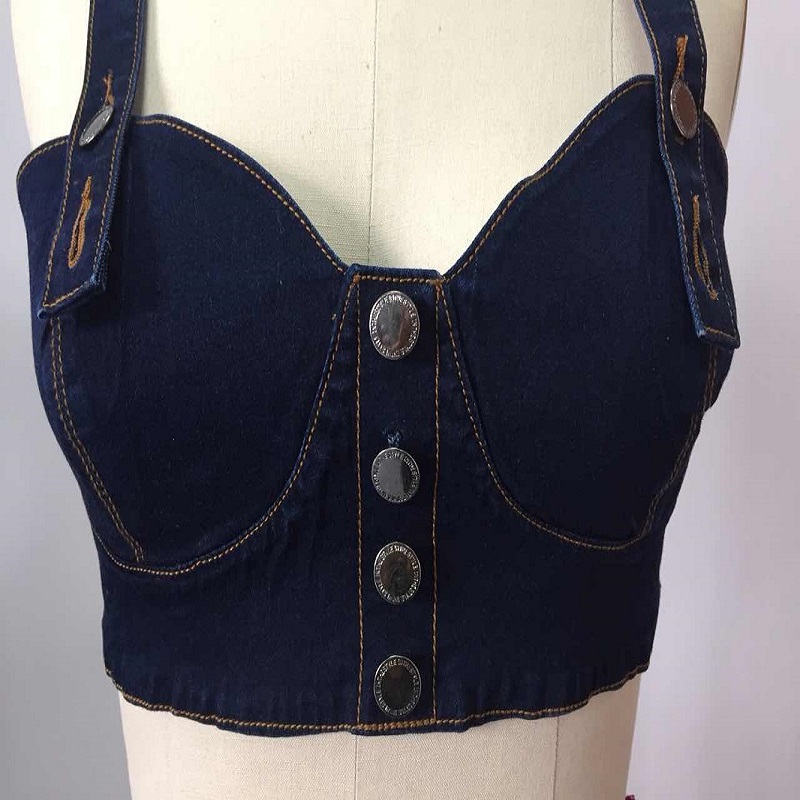 Bralet en jean pour femme WS321