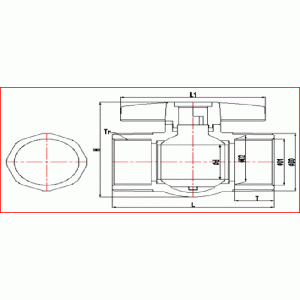 robinet à boisseau sphérique upvc