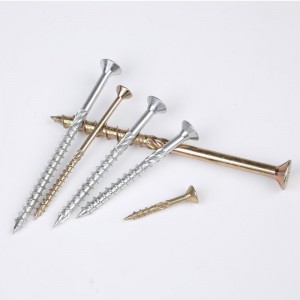 Vis à bois à tête double CSK, vis pour aggloméré bois, coupe type 17, empreinte Torx