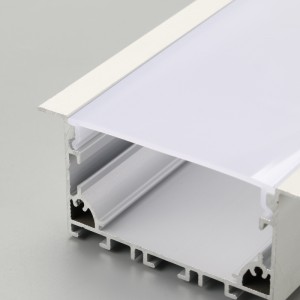 Boîtier linéaire Luminaire à encastrer LED Profilé aluminium bande LED