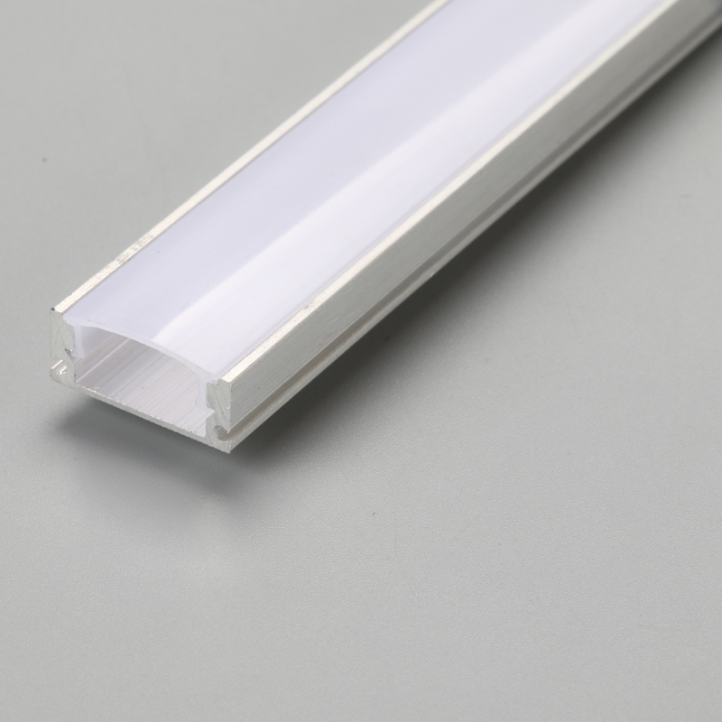 Profilé lumineux à DEL en aluminium, couleur argent, longueur 2m