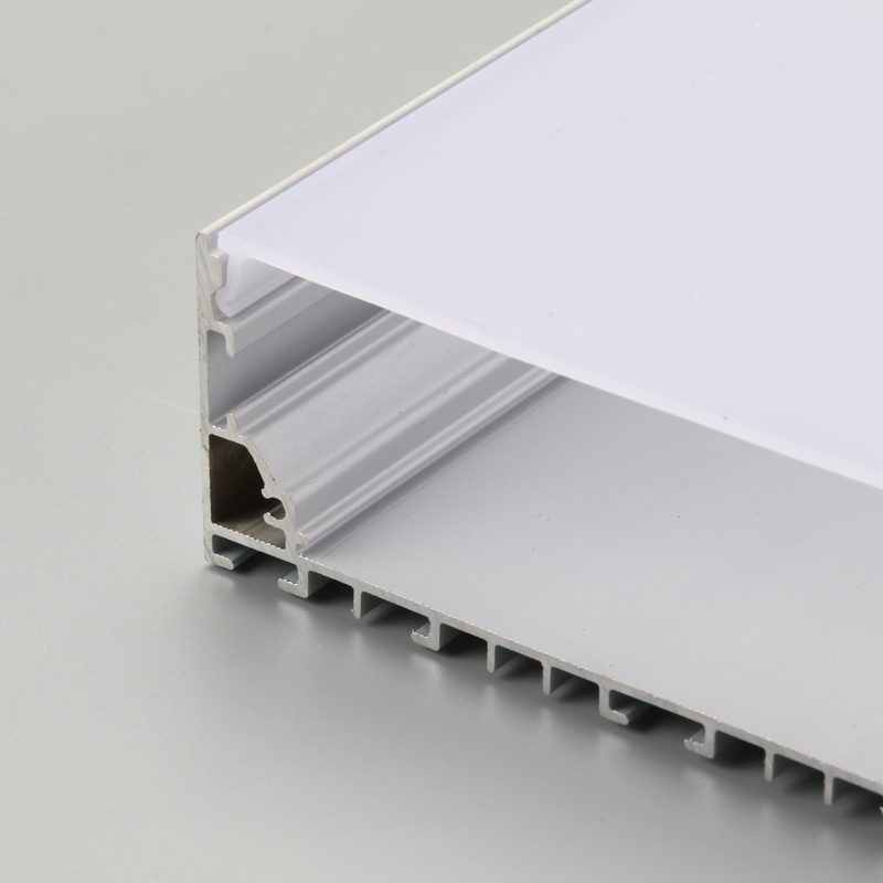 Profil de canal en aluminium de bande de LED de 1m personnalisé
