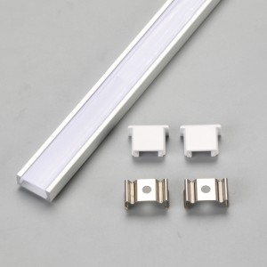Profilé de canal de bande de lumière LED bande en aluminium durable