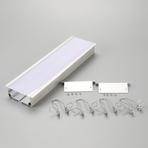 Profilé en aluminium anodisé pour bande LED