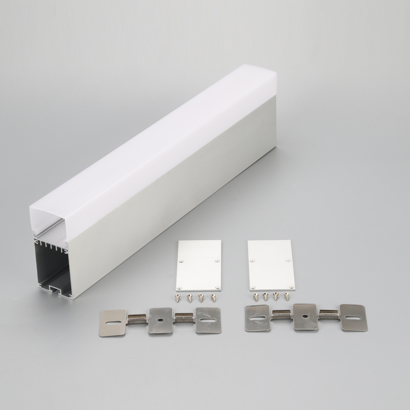Canal de montage pour profilé de luminaires à LED en aluminium