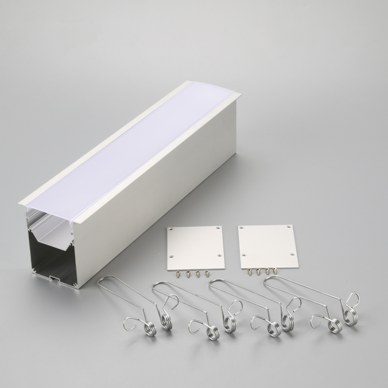 Profilé de bande LED linéaire en aluminium de haute précision en forme de U