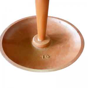 Ancre de champignon grande amarre peinte rouge