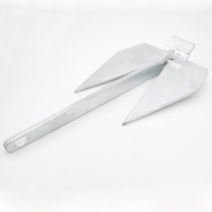 Ancre Danforth en acier galvanisé à chaud