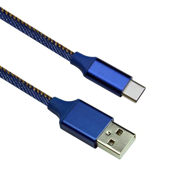 KPS-6403CB Câble USB pour tricot de denim en alliage d'aluminium