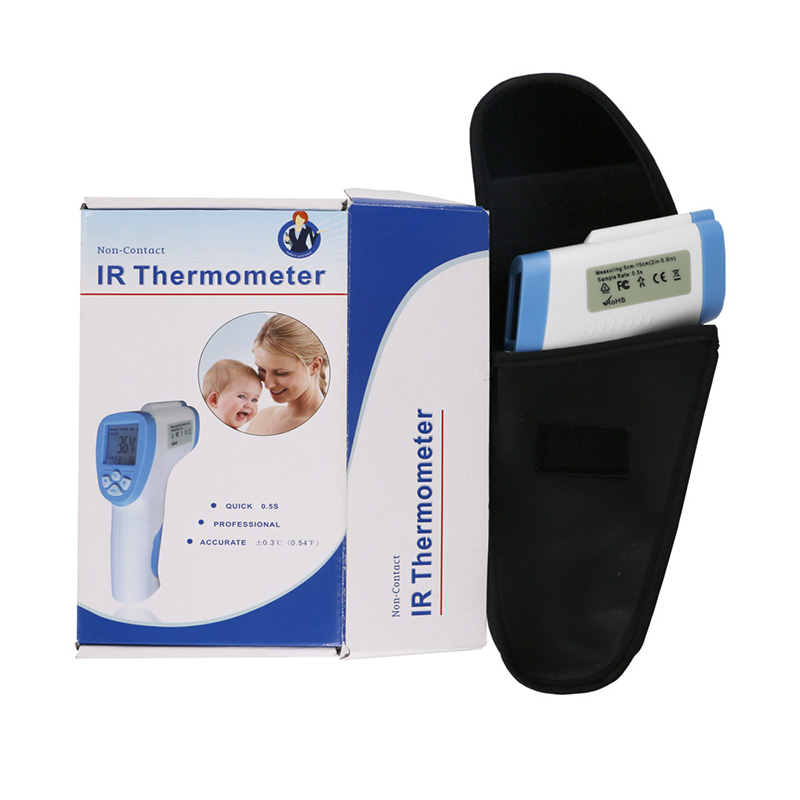 Thermomètre infrarouge numérique sans contact, test de la température corporelle, fournisseur de thermomètres