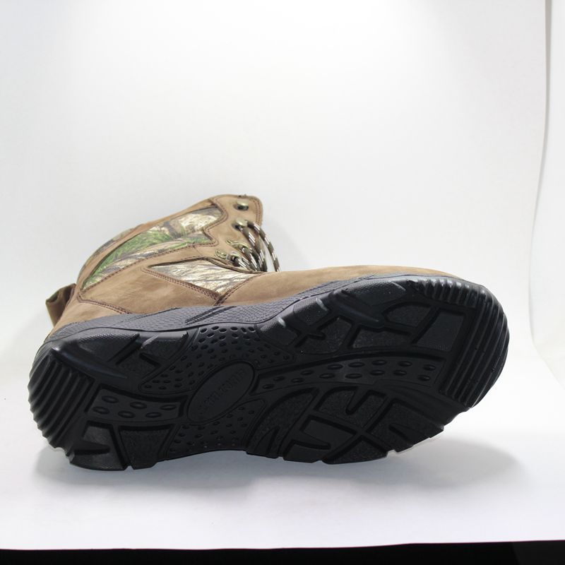 Tige en cuir nubuck avec chaussures camo Hunter