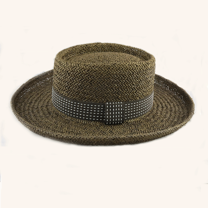 Chapeau tissé à la main