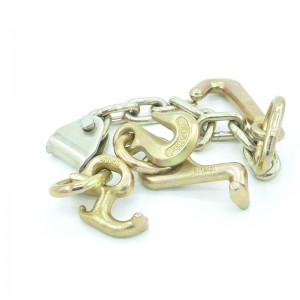 G70 Forgé R Crochet Avec Lien Soudé Plaqué Or