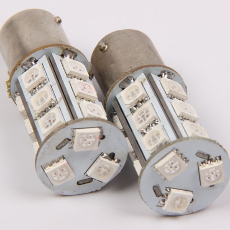 1157 bay15d p21 / 5w 18smd 5050 led feu stop