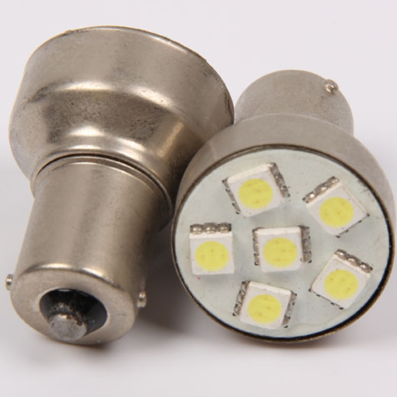 clignotants de voiture 6smd 5050 clignotant s25 1156 p21w