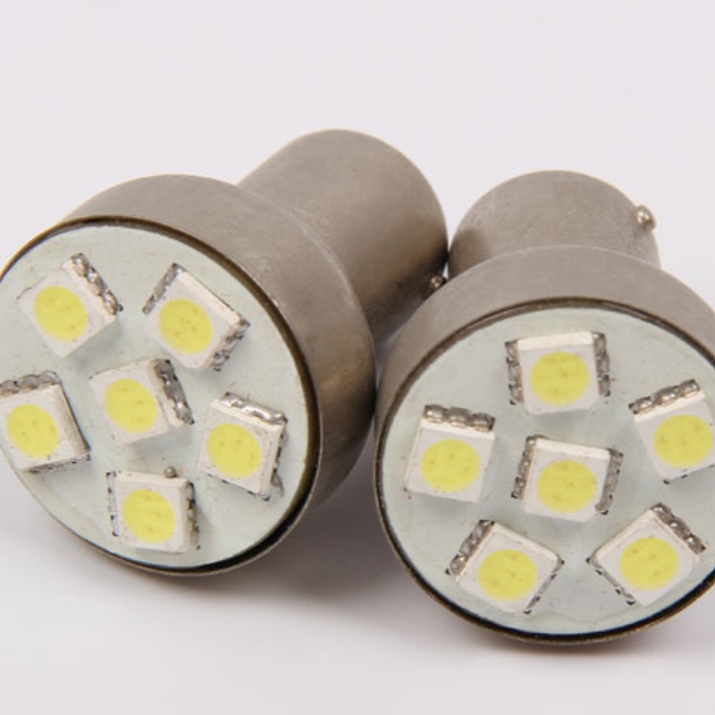 clignotants de voiture 6smd 5050 clignotant s25 1156 p21w