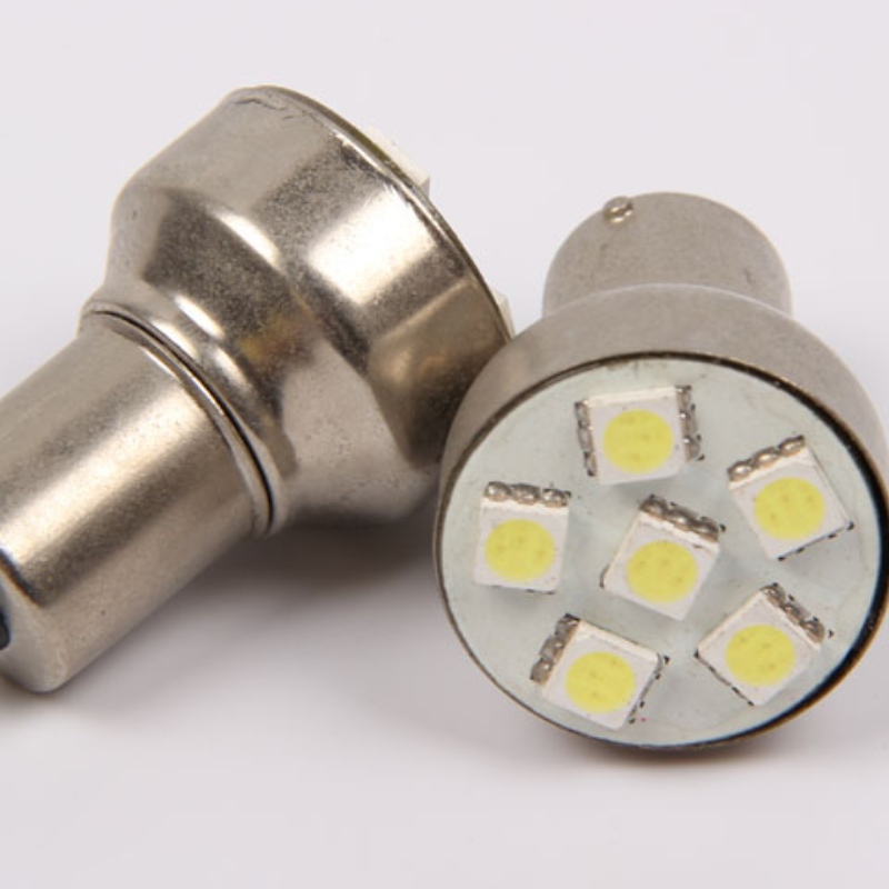 clignotants de voiture 6smd 5050 clignotant s25 1156 p21w