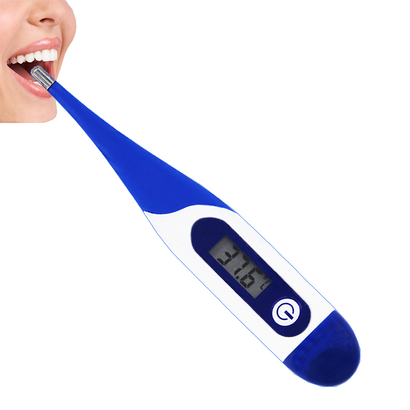 Le thermomètre flexible flexible de balayage de fièvre de bandes mesure le thermomètre numérique à lecture instantanée