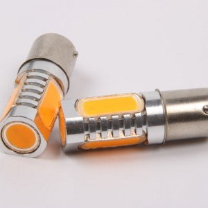voiture p21w led allume la voiture 6w cob back up et signal lumineux s25 ba15s bau15s 1156