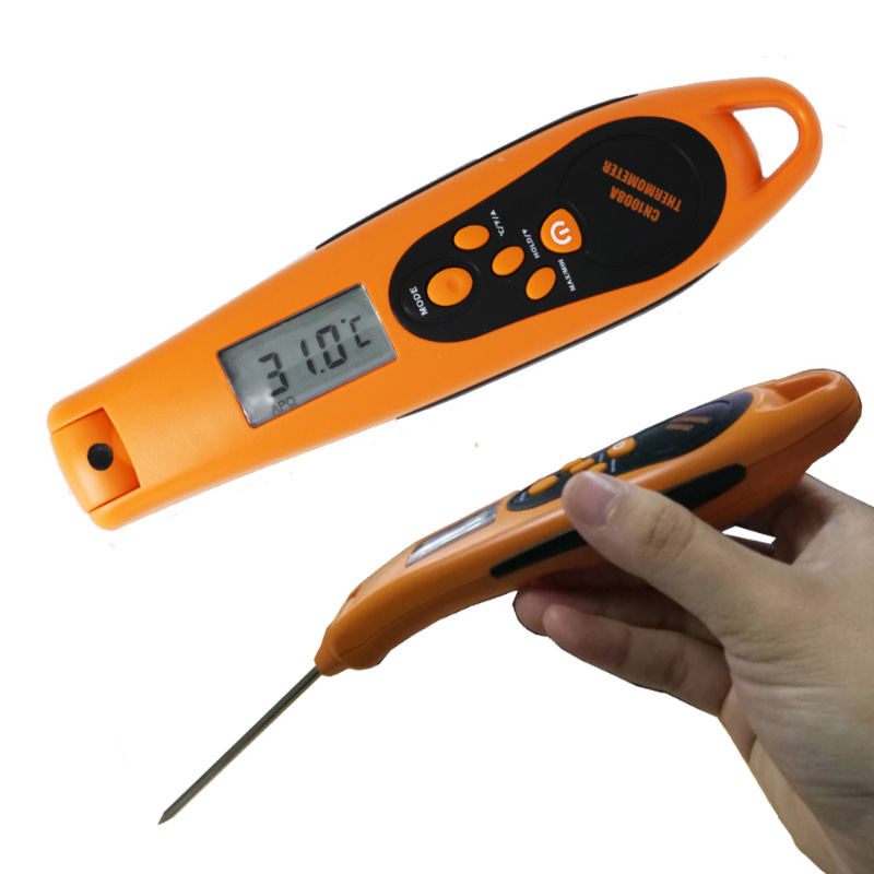 Thermomètre électronique à cuisson numérique pour mesurer la température des aliments dans la cuisine