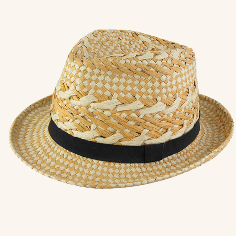Chapeau tissé à la main
