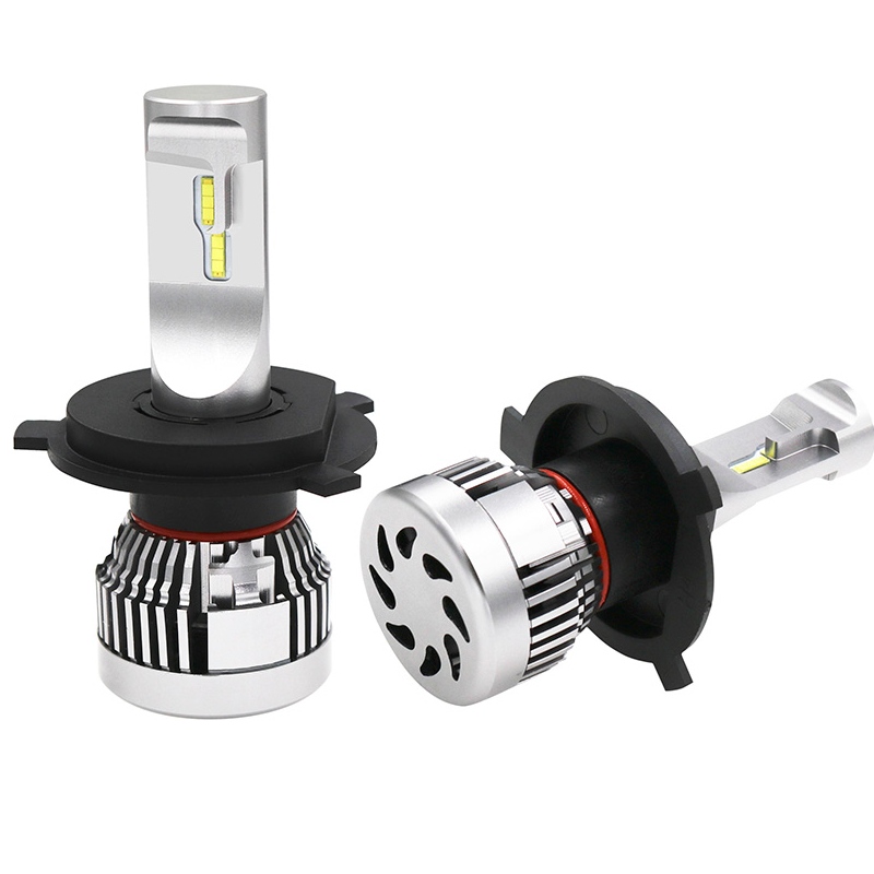 60W 6000LM super lumineux voiture h4 haute puissance led ampoules de phare h4 p43t / p45t led phares